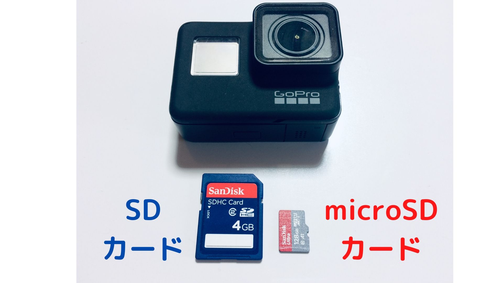 レビュー】GoPro HERO8におすすめ！SanDisk microSDカード紹介 