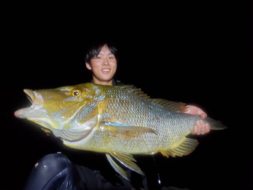 夜釣り